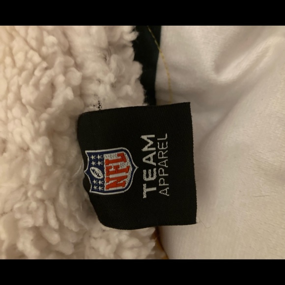 Green Bay Packers Sherpa lined reversible hoodie - Picture 4 of 5
